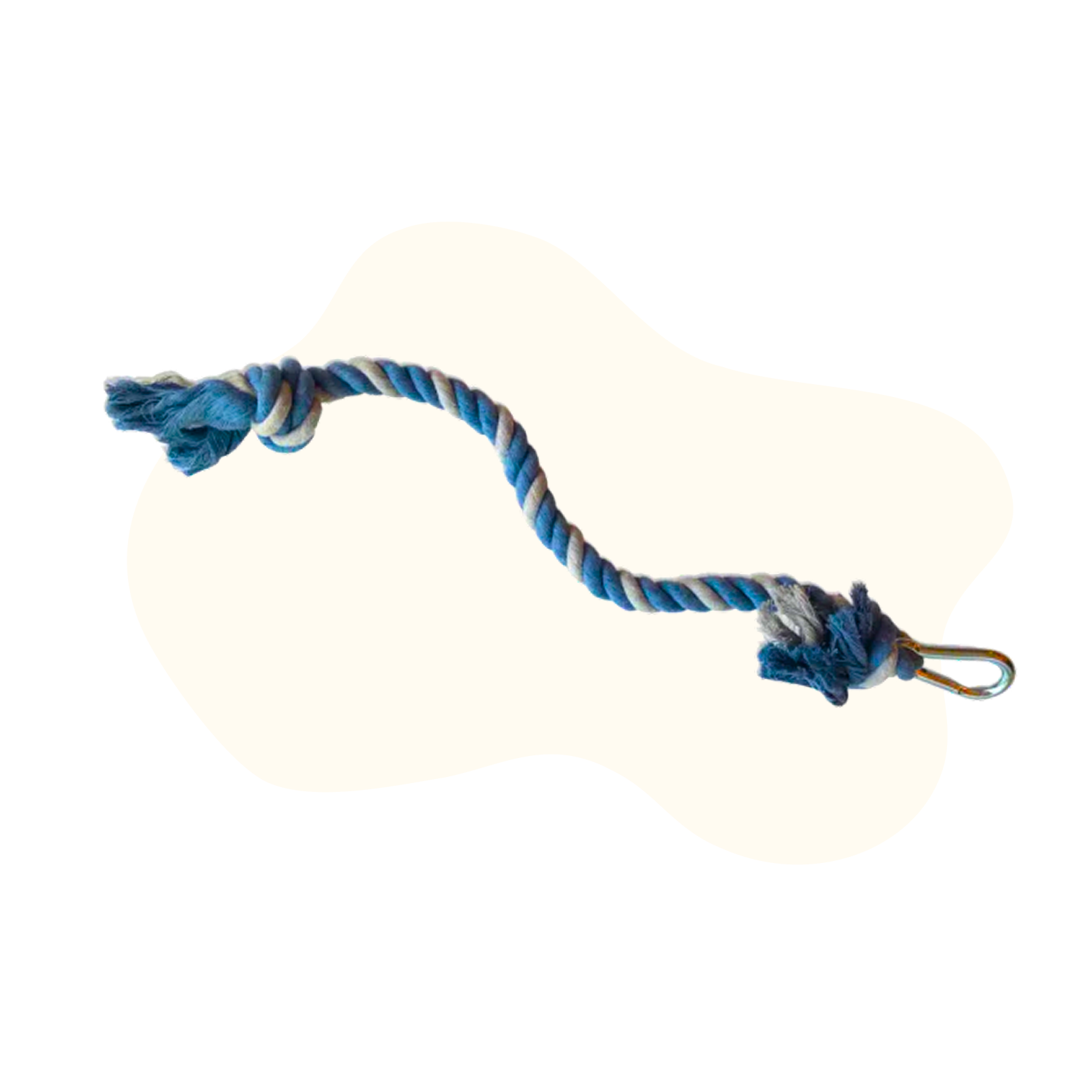 Easy Tug Handheld Tug Toy with Rope Toy + One FREE Attachment